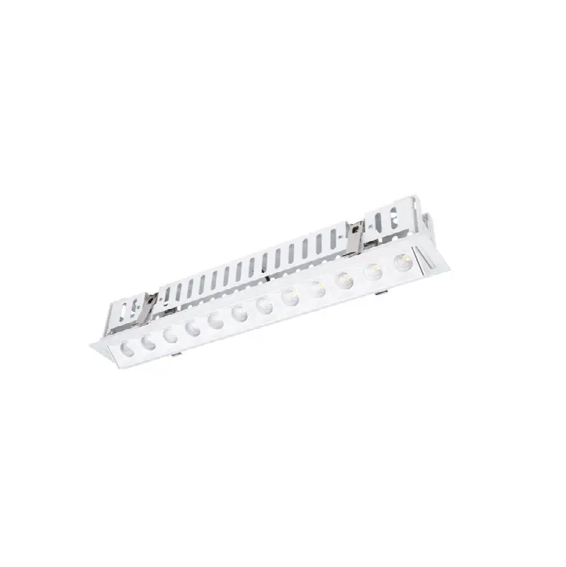 Multi Stealth Adjustable Trim 12 Cell Spot Beam 3500K 90CRI in White/White
