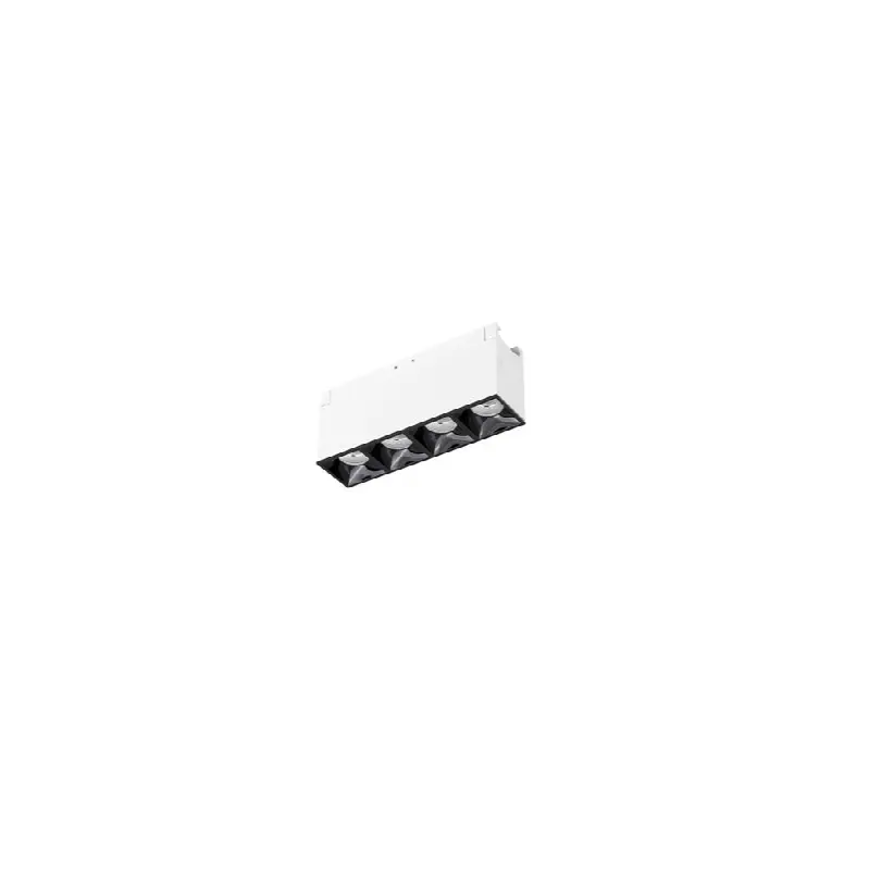 Multi Stealth Downlight Trimless 4 Cell Flood Beam 3000K 90CRI