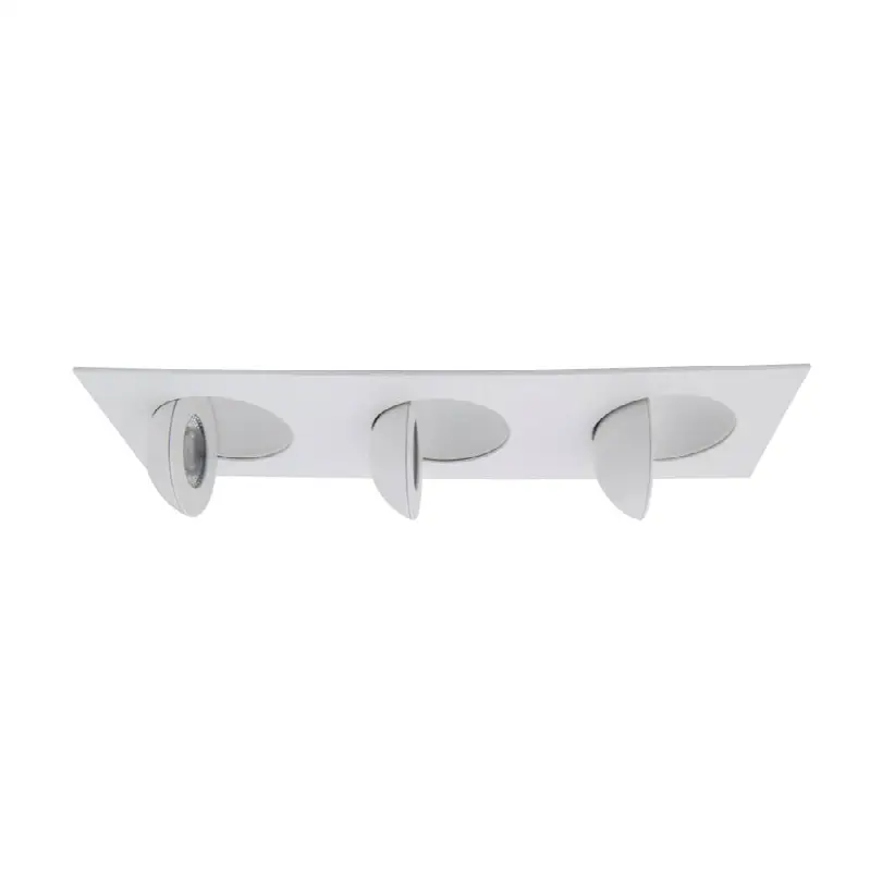 Lotos 2In Square Adjustable 3 Light