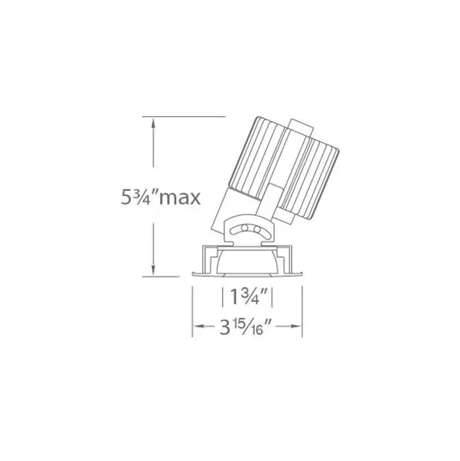 Volta 2" Round Pinhole Trim