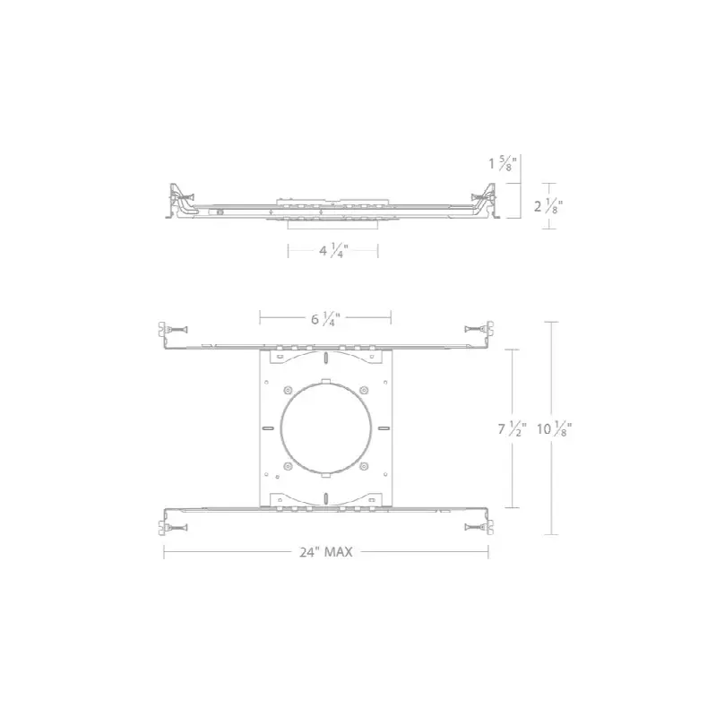 Kenric 3.5In Rd Frame-In Kit