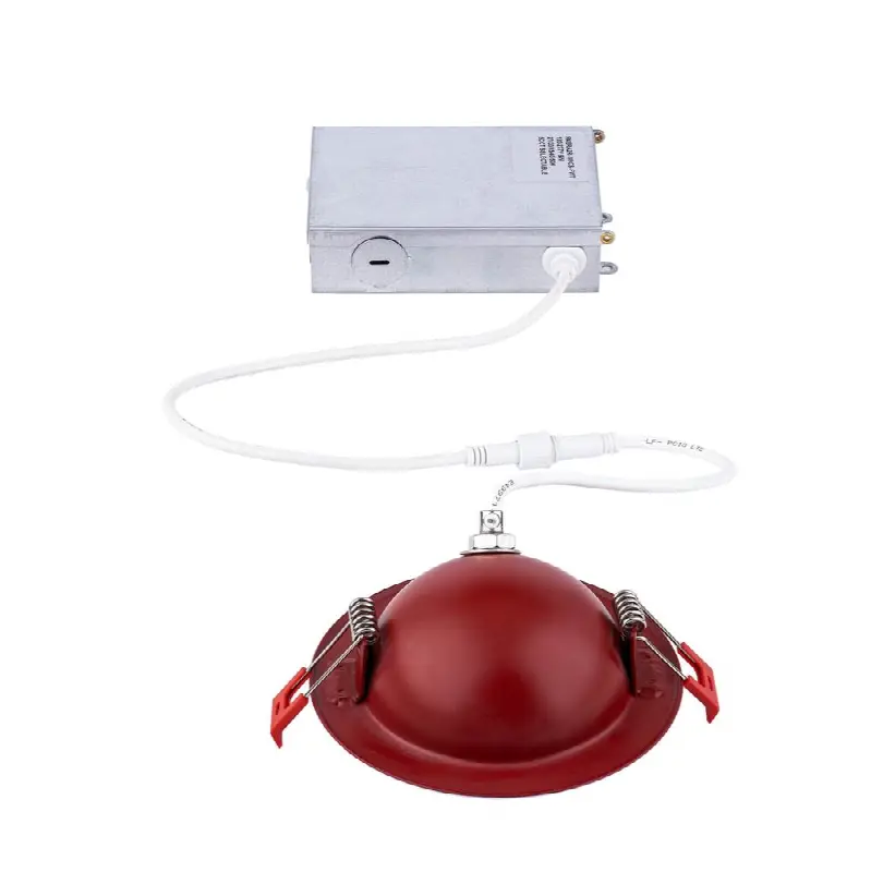 Lotos R Fire-Rated 5CCT 4in Adjustable Downlight in White