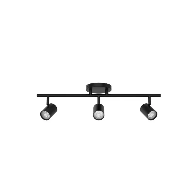 Pipe LED 3 Light Fixed Rail