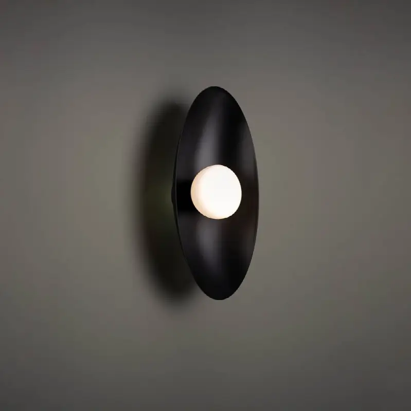 Glamour 18" LED Wall Sconce 3500K in Black