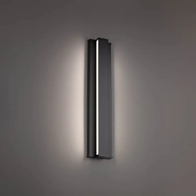 Revels 48" LED Outdoor Wall Sconce Light 4000K in Black