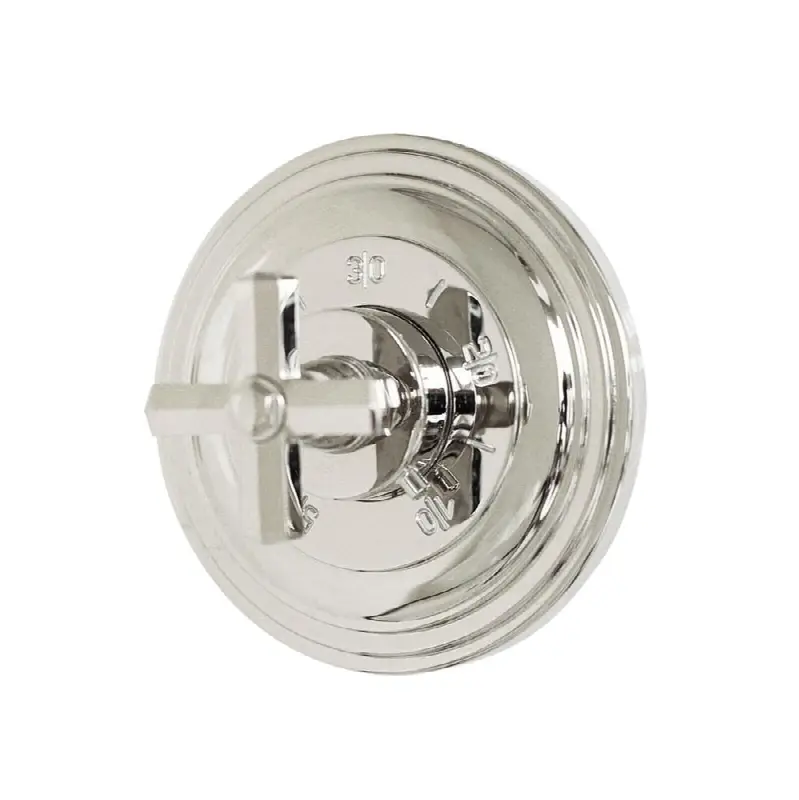 Town Thermostatic Trim, Cross Handle