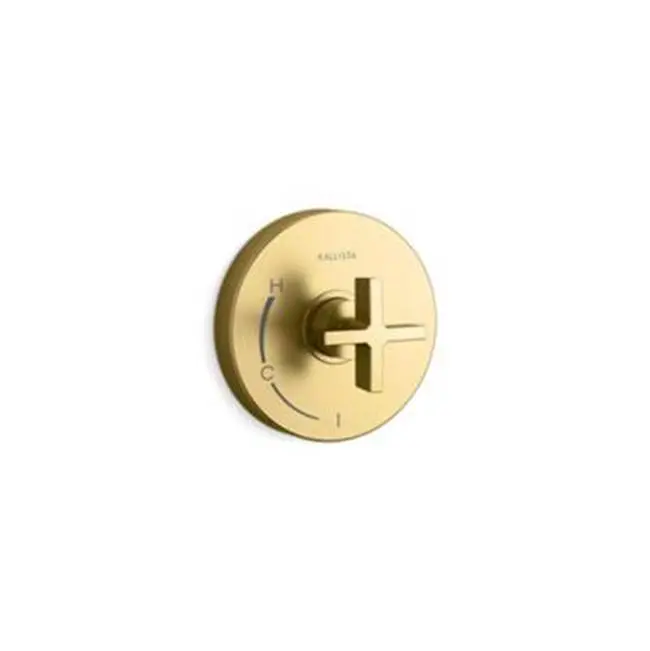 One™ Pb Shower Trim W/O Divrt, Cross Hdl