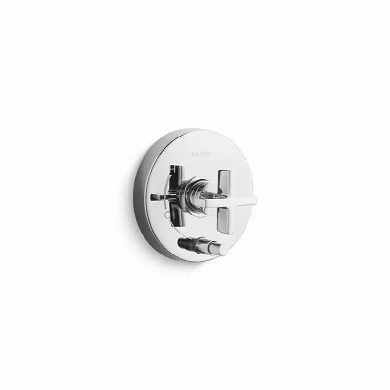 One™ Pb Shower Trim W/Divrt, Cross Hdl
