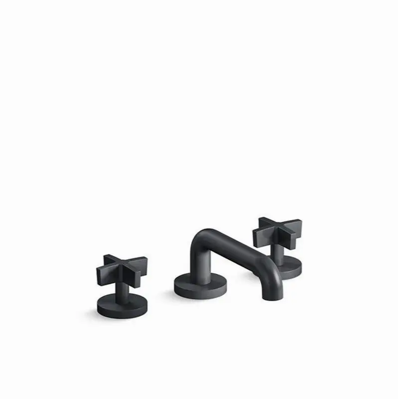 One™ Basin Set, Low Spout, Cross Handle