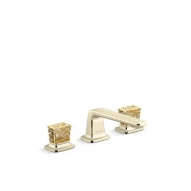 Per Se® Sink Faucet, Gold Flake Knob