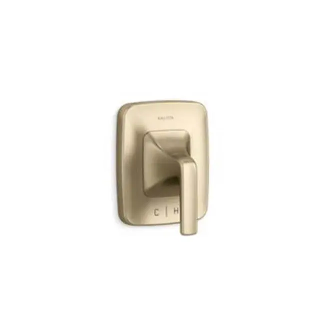 Per Se® Thermostatic Trim, Lever Handl in Brushed French Gold