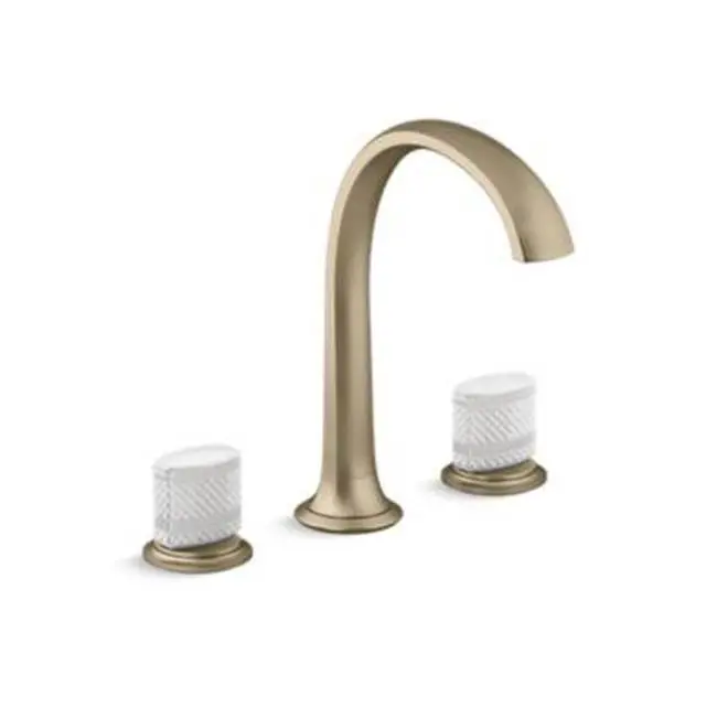 Script® Sink Faucet, Arch Spt, Wt Porc