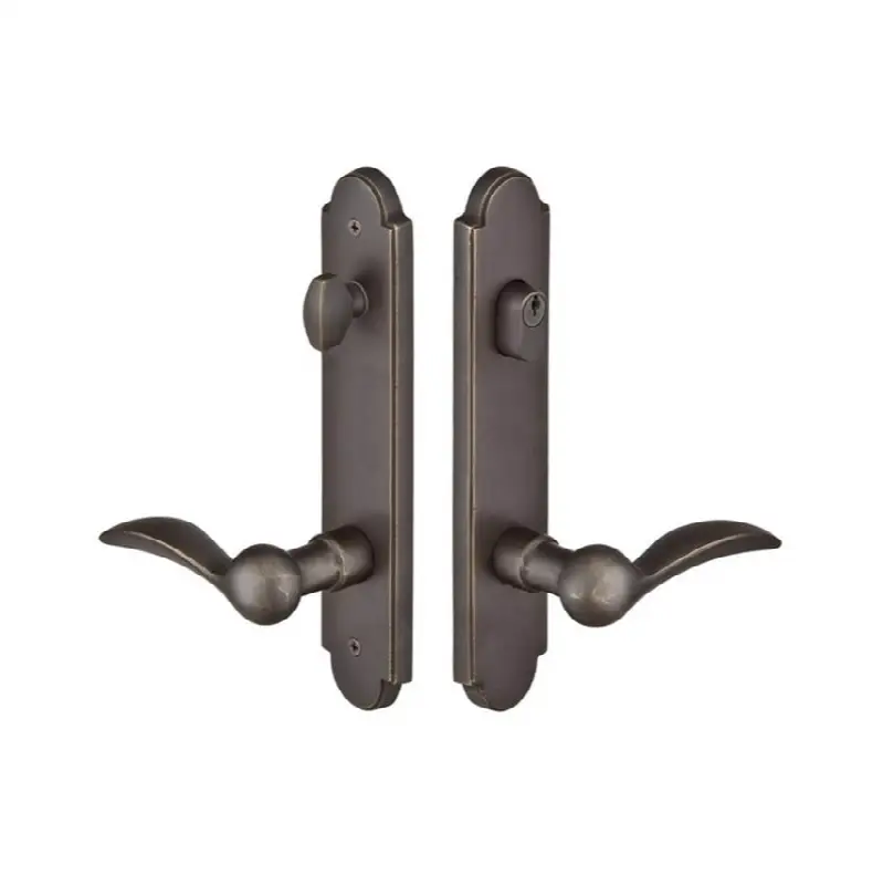 MultiPointC8, Keyed with AmericanCyl, ArchedStyle, 2"x10", MontroseLever, RH