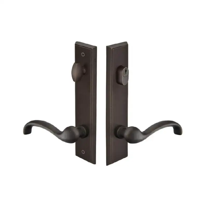 MultiPointC8, Keyed with AmericanCyl, RectangularStyle, 2"x10", MontroseLever, RH