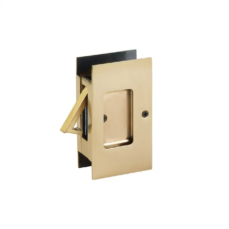 Modern Rectangular Pocket Door Lock, Passage