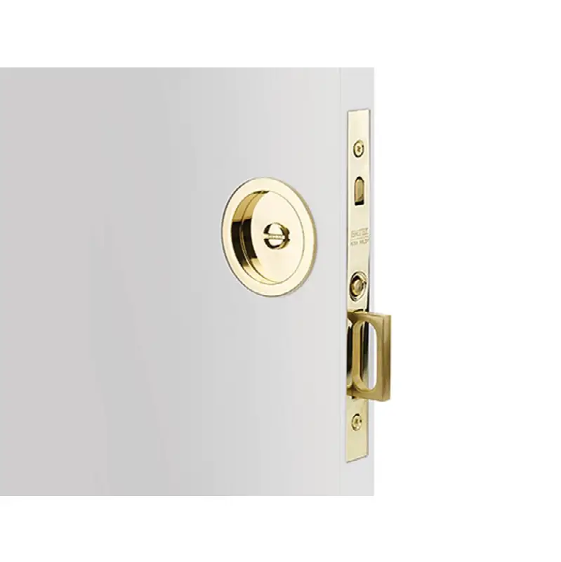 Privacy, Round Pocket Door Mortise Lock, US