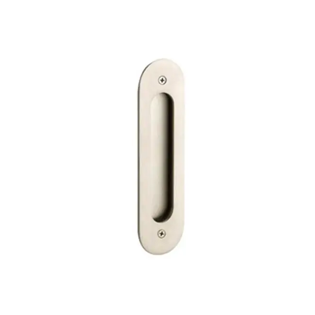 Flush Pull, Narrow Oval 2" x 7 1/4" US
