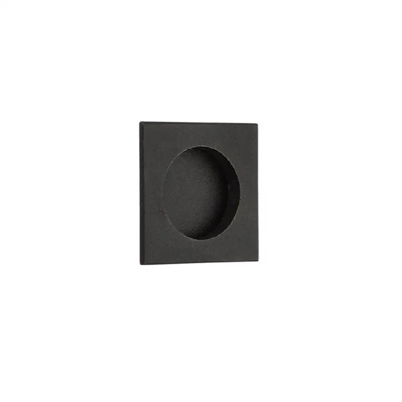 Square Flush Pull with Round Bore
