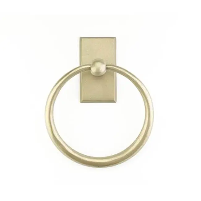 Brz Towel Ring, Ros2, 6-1/2"