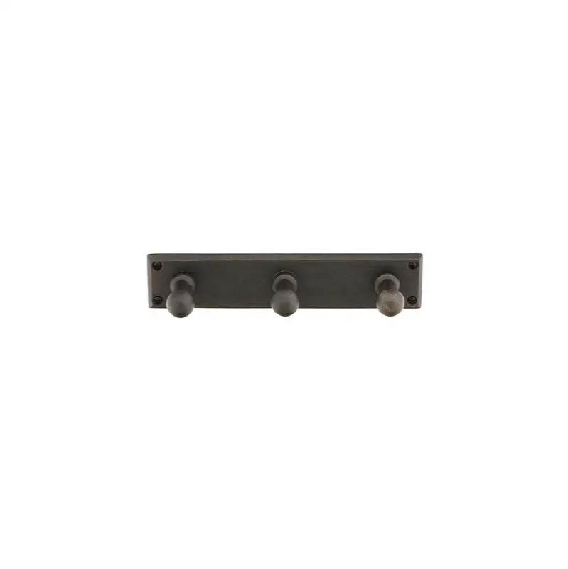 Bronze 3 Hooks with plate, TWB