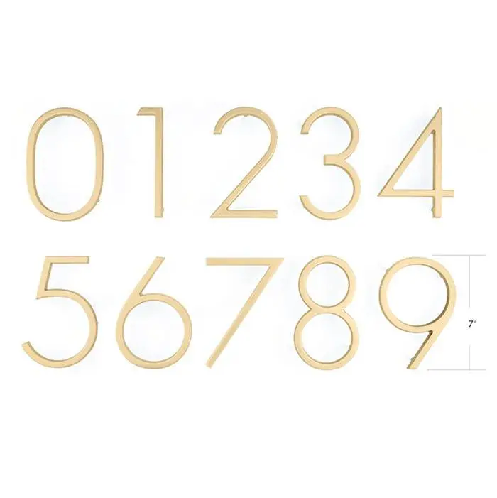 Modern House Number 0, US