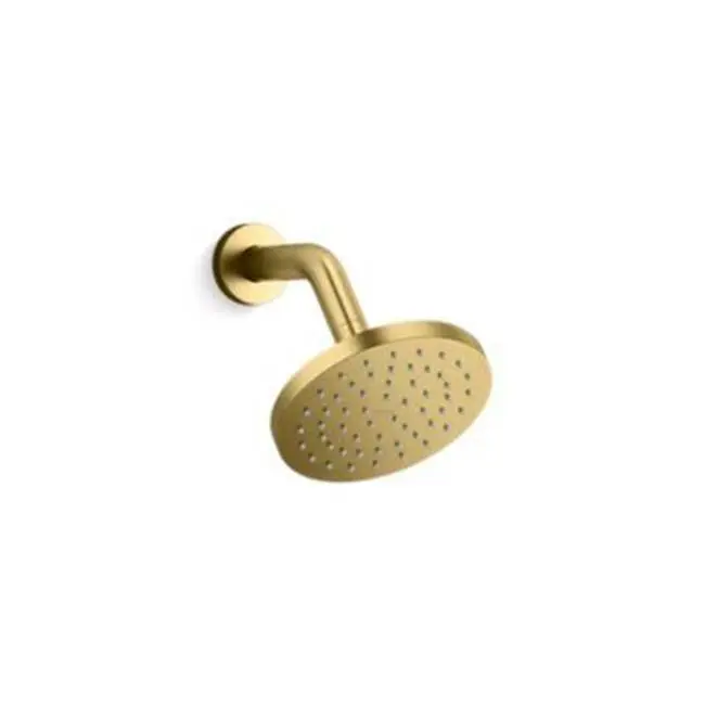 Modern Round Wall Mount Showerhead