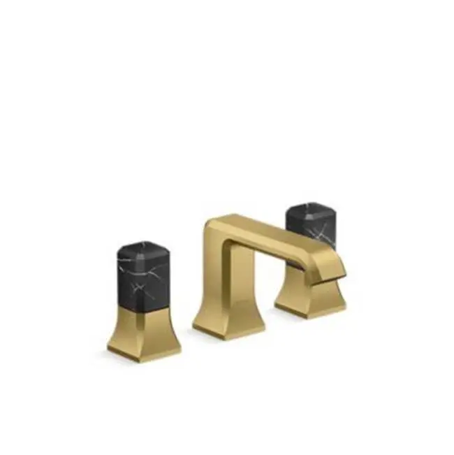 Bezel™ Widespread Faucet, Nm Stone