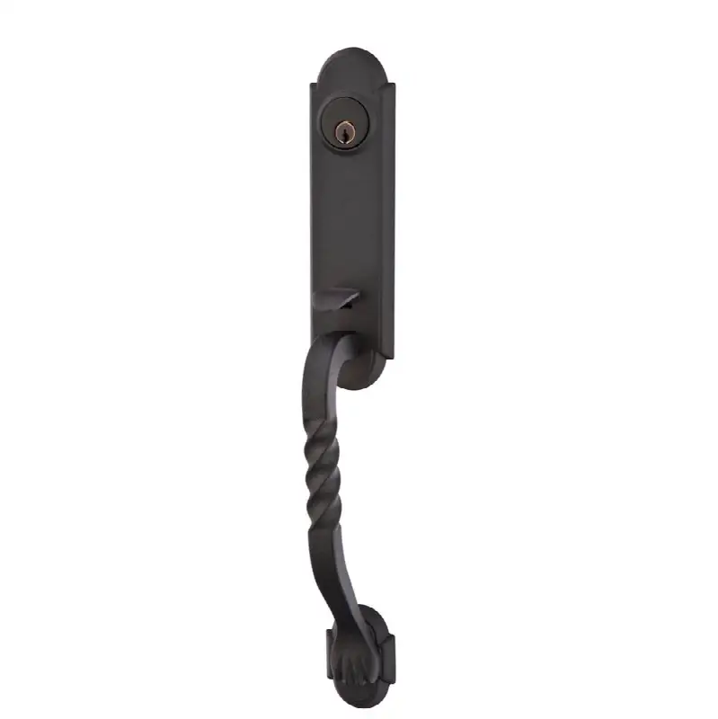 Sgl Cyl, Monolithic with San Carlos Grip Tub Ent, Lafayette Lever, LH
