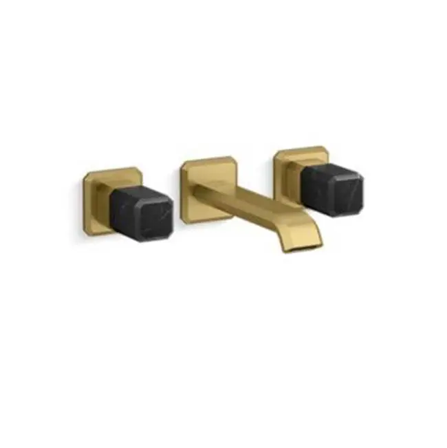Bezel™ Wall Mount Wide Spread Nm Stone