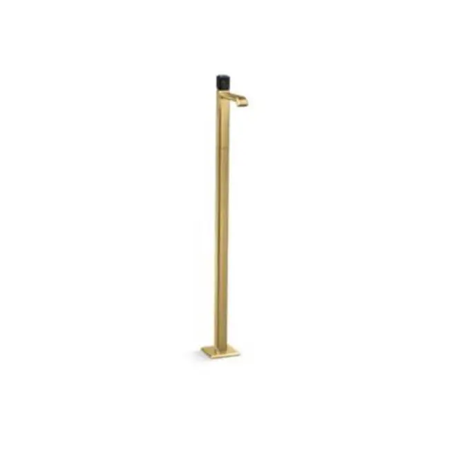 Bezel™ Floormount Sink Faucet, Nm Stone