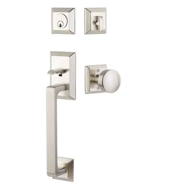 Dbl Cyl, Transitional Heritage Sectional Tub, Merrimack Lever, LH, US