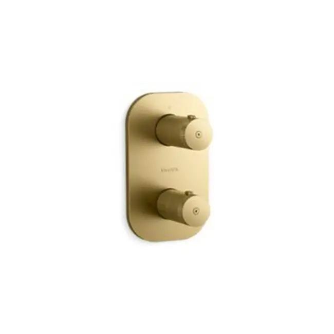 Aileron™ 1-Outlet Stacked Thermo Trim