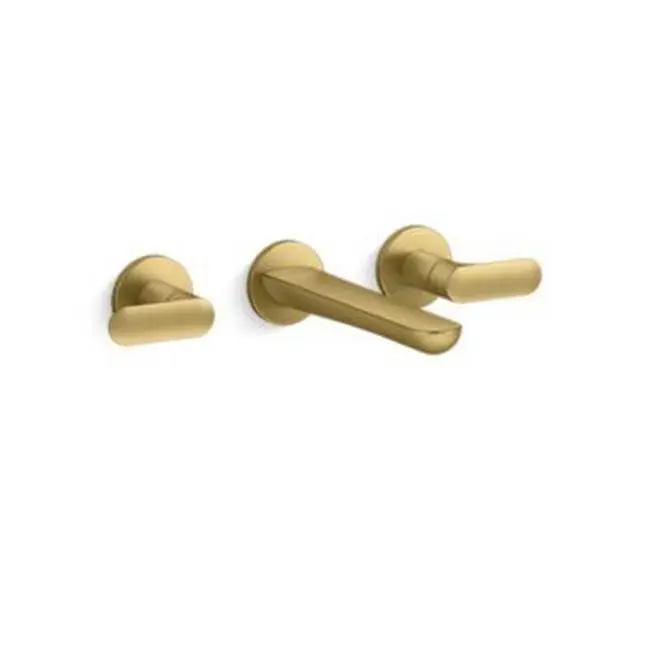002® Wall Mount Sink Faucet, Wide Spread