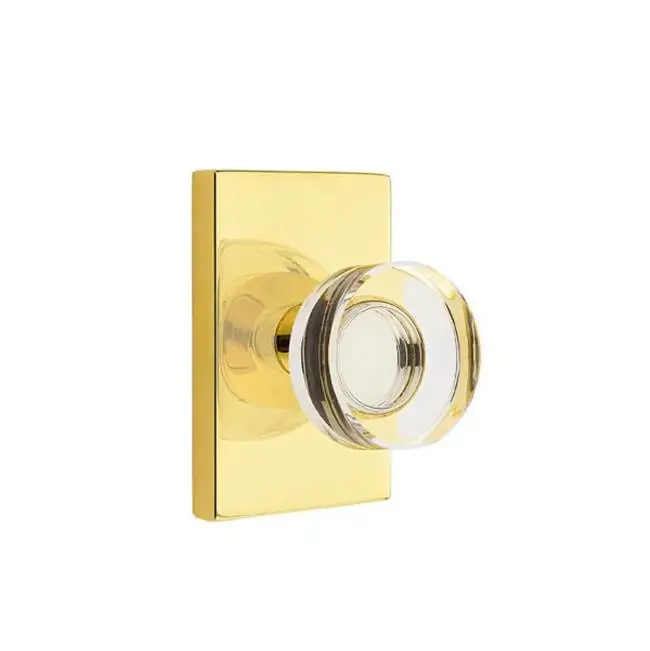 Dummy, Modern Rectangular Rosette, Modern Disc Crystal Knob, US