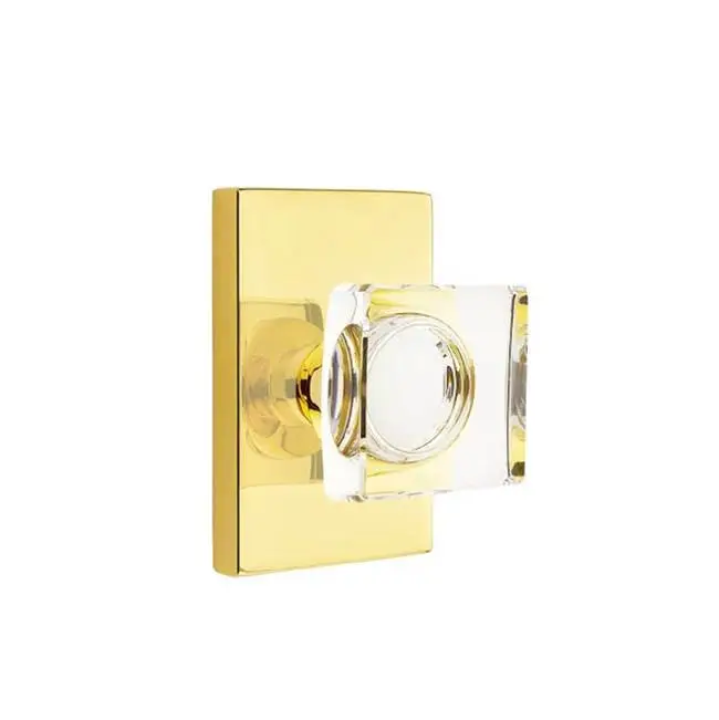 Dummy, Modern Rectangular Rosette, Modern Square Crystal Knob, US