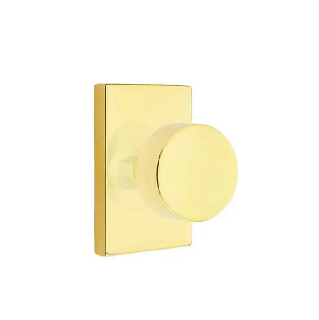 Dummy, Modern Rectangular Rosette, Round Knob, US