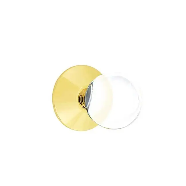 Dummy, Modern Rosette, Bristol Crystal Knob, US