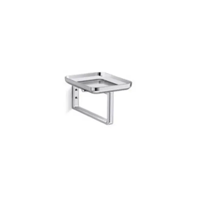 Vice™ Tray With Arm in Polished Chrome