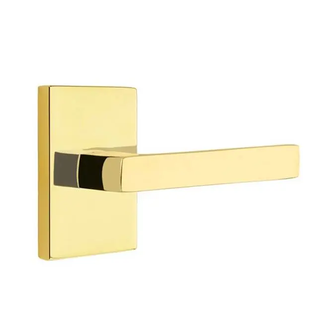 Privacy, Modern Rectangular Rosette, Dumont Lever, LH, US