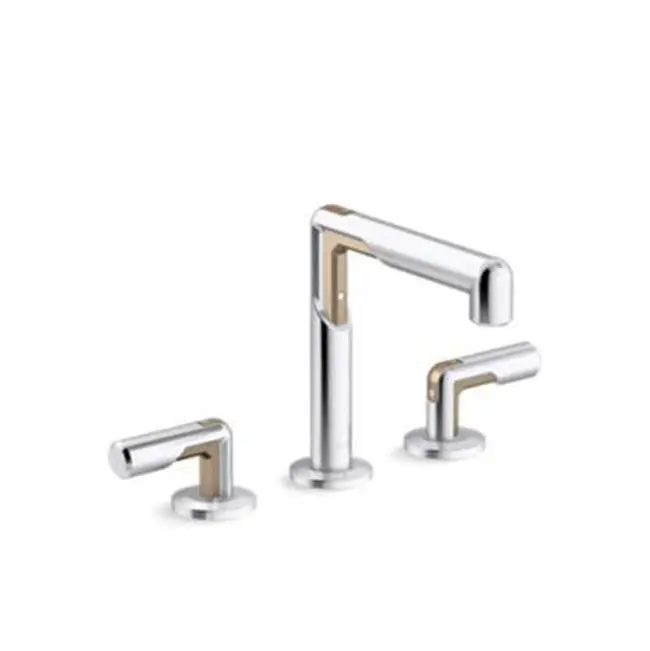 Vice™ Widespread Sink Faucet in Polished Chrome