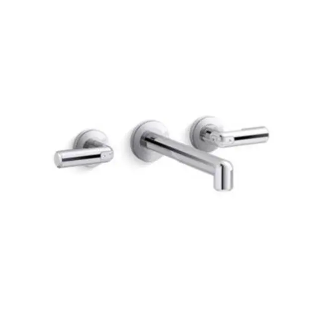 Vice™ Wall Mount Sink Fct, Wide Spread in Polished Chrome