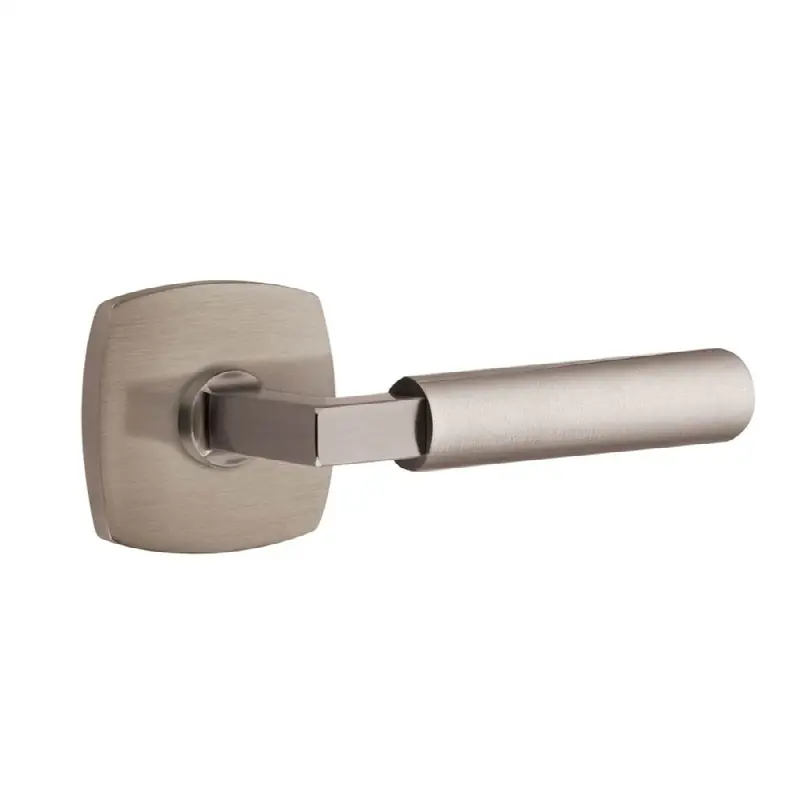 Select Privacy, Urban Modern Rosette US15A, L-Square Stem US15A, Smooth Handle US15A RH