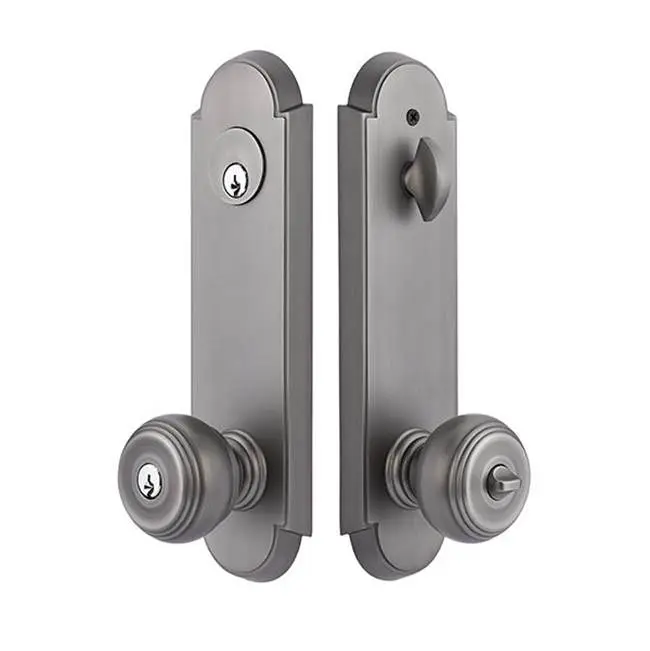 2-PT Lock Key in Knb/Lvr Dbl Cyl, Annapolis Plate, Cortina Lever, RH, US