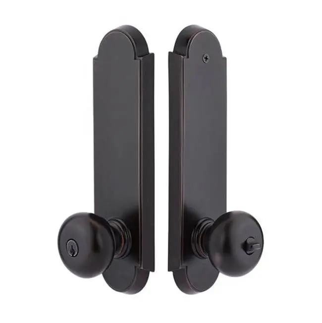 S-PT Lock Key in Knb/Lvr Dummy, Annapolis Plate, Round Knob, US
