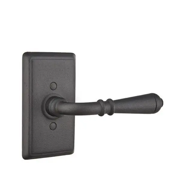 Dummy, Wrought Steel No.3 Rosette, Normandy Lever