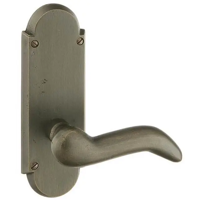 Privacy, Sideplate Locksets No.5 Non-Keyed 7-1/4", Durango Lever
