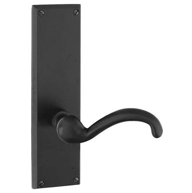 Dummy Pair, Sideplate Locksets Rectangular Non-Keyed 8-7/8", Durango Lever