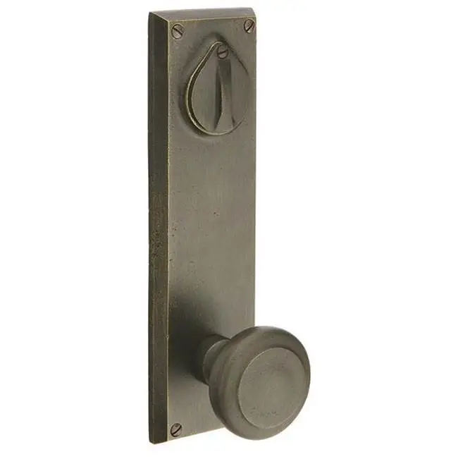 Passage Double Keyed, Sideplate Locksets Rectangular 5-1/2" Center to Center Keyed, Durango Lever, LH