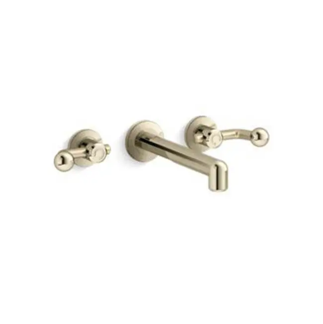 Vice™ Wall Mount Fct Wide Spread Crank in French Gold