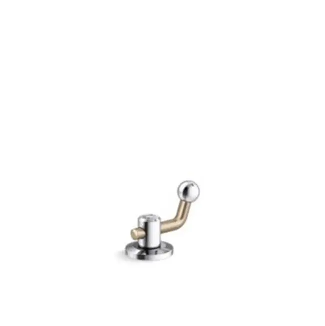 Vice™ Deck Mt Bath Fct Div Hndle Crank in Polished Chrome